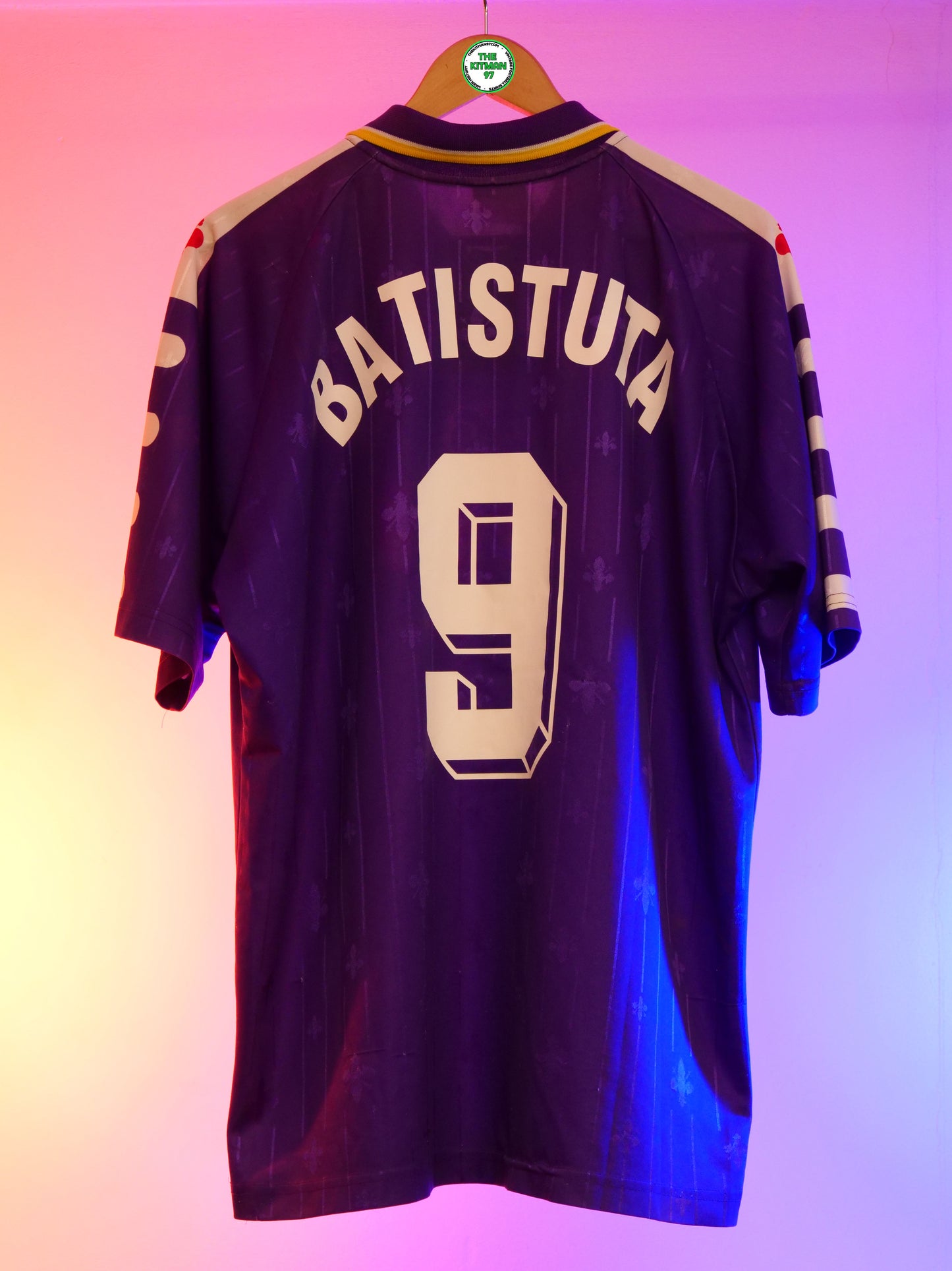 Fiorentina 1998/1999 Home Shirt (#9 Batistuta) (L/XL)