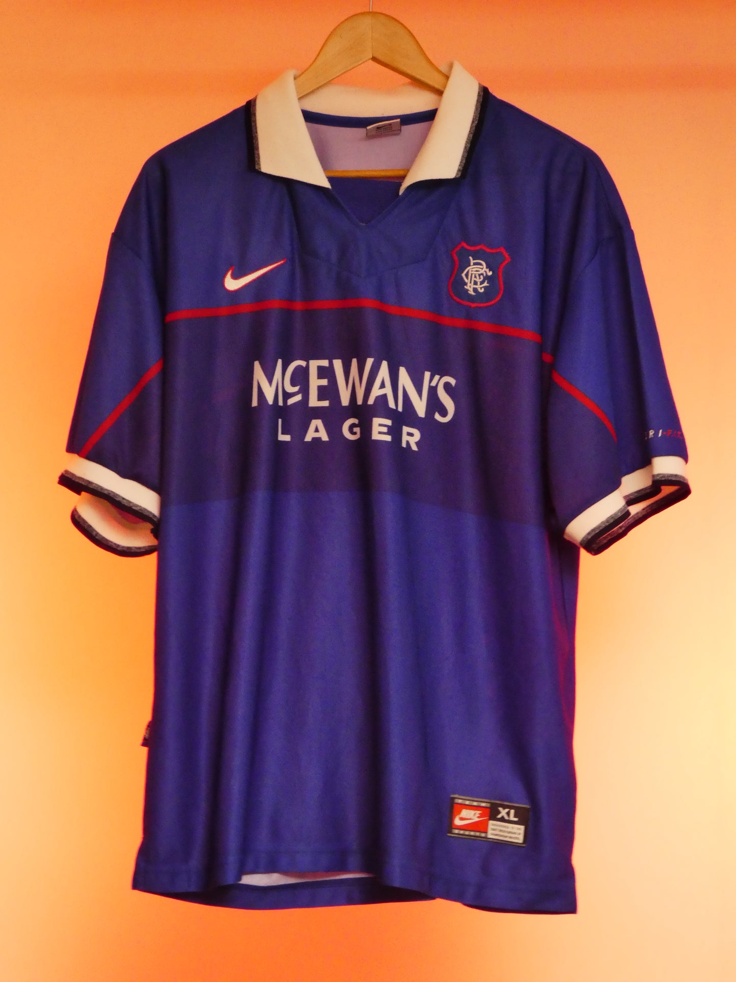 Glasgow Rangers 1997/1999 Home Shirt (XL)