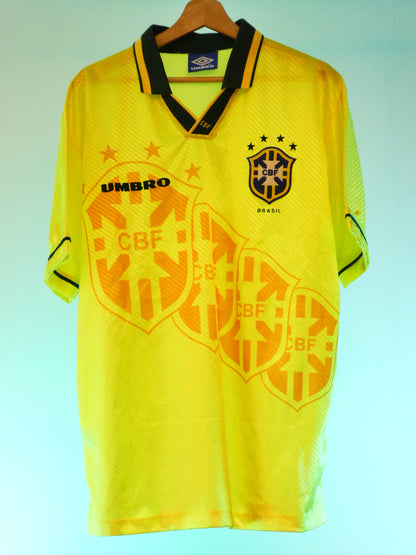 Brazil 1996 Home Shirt (L/XL)