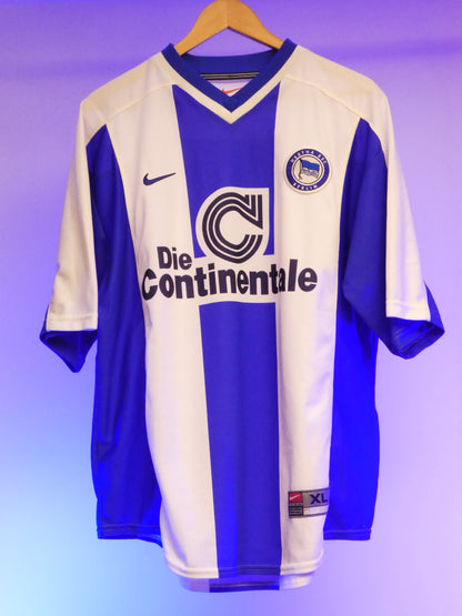 Hertha Berlin 1999/2000 Home Shirt (XL)