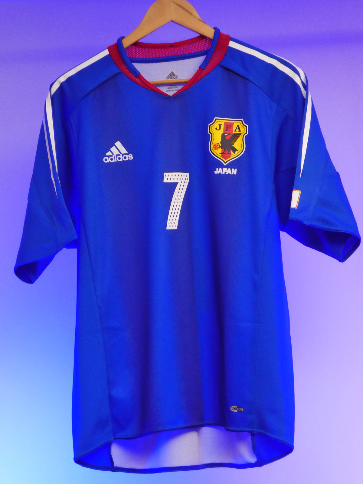 Japan 2004/2005 Home Shirt (#7 Nakata) (M)