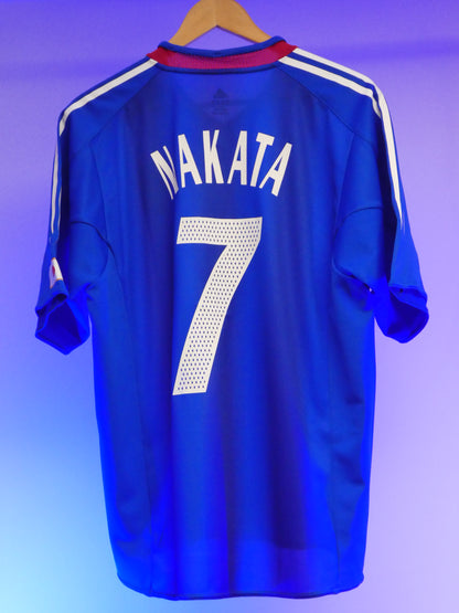 Japan 2004/2005 Home Shirt (#7 Nakata) (M)