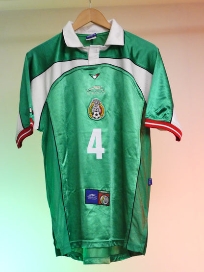 Mexico 2000/2001 Home Shirt (#4 Marquez) (M)
