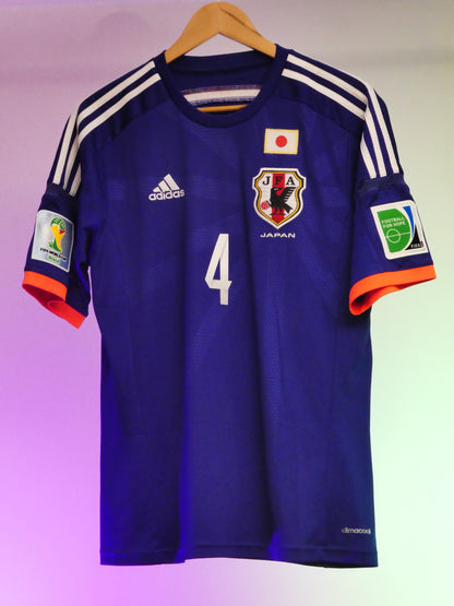 Japan 2013/2015 Home Shirt (#4 Honda) (M)