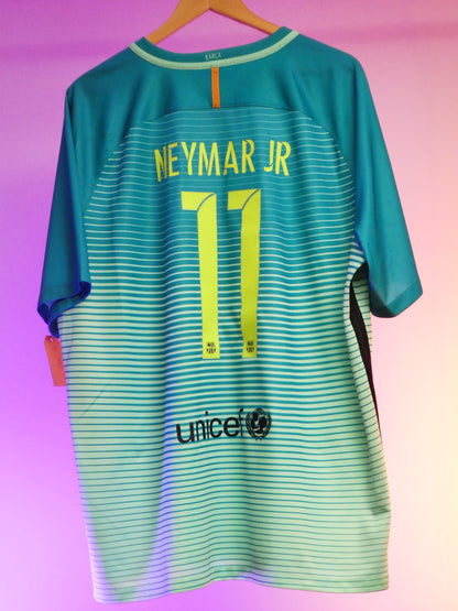 Barcelona 2016/2017 Third Shirt (#11 Neymar) (XXL)