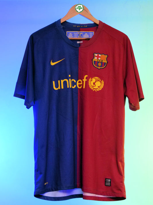 FC Barcelona 2008/2009 Home Shirt (#10 Messi) (L)