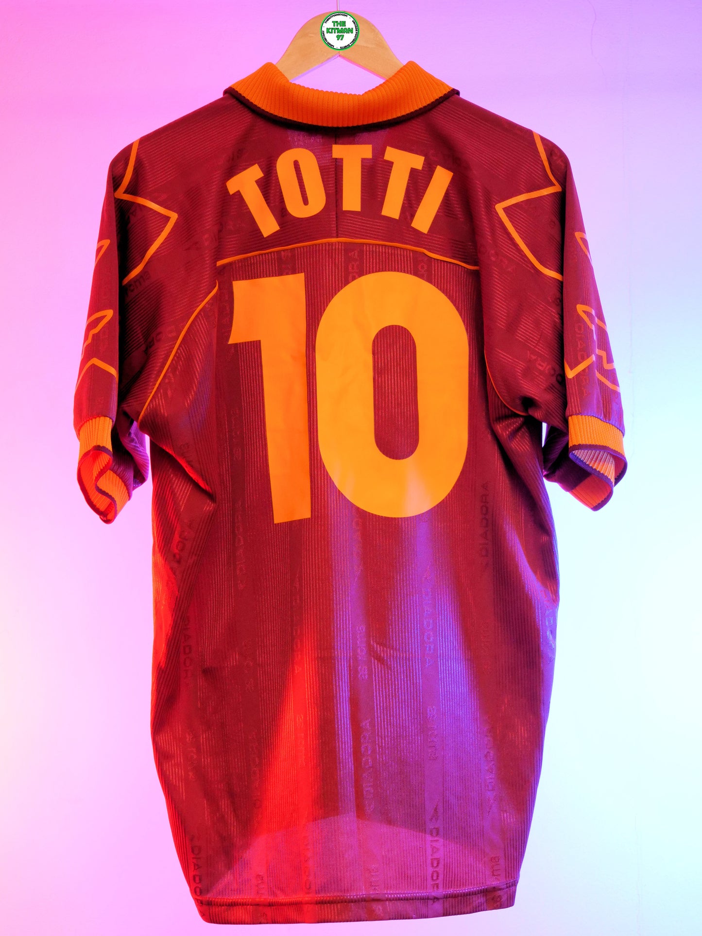 AS Roma 1999/2000 Home Shirt (#10 Totti) (L)