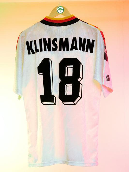 Germany 1994 Home Shirt (#18 Klinsmann) (M)