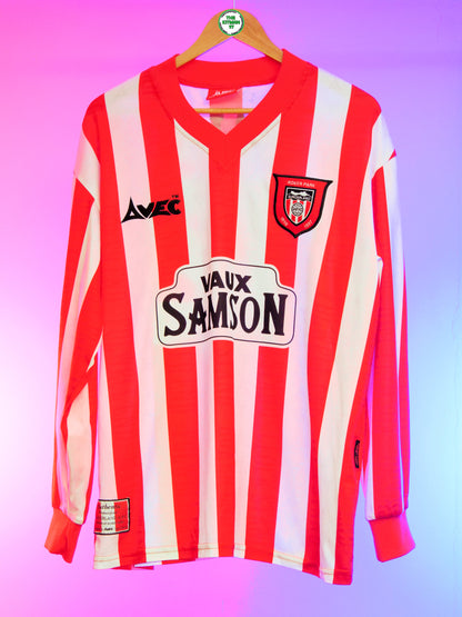 Sunderland 1996/1997 Home Shirt Longsleeve (#12 Hall) (XL)
