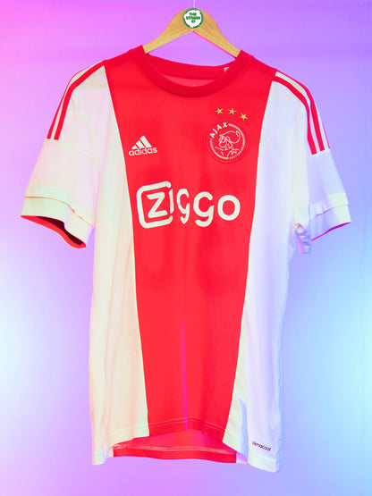 Ajax 2015/2016 Home Shirt (#30 Van der Beek) (M)
