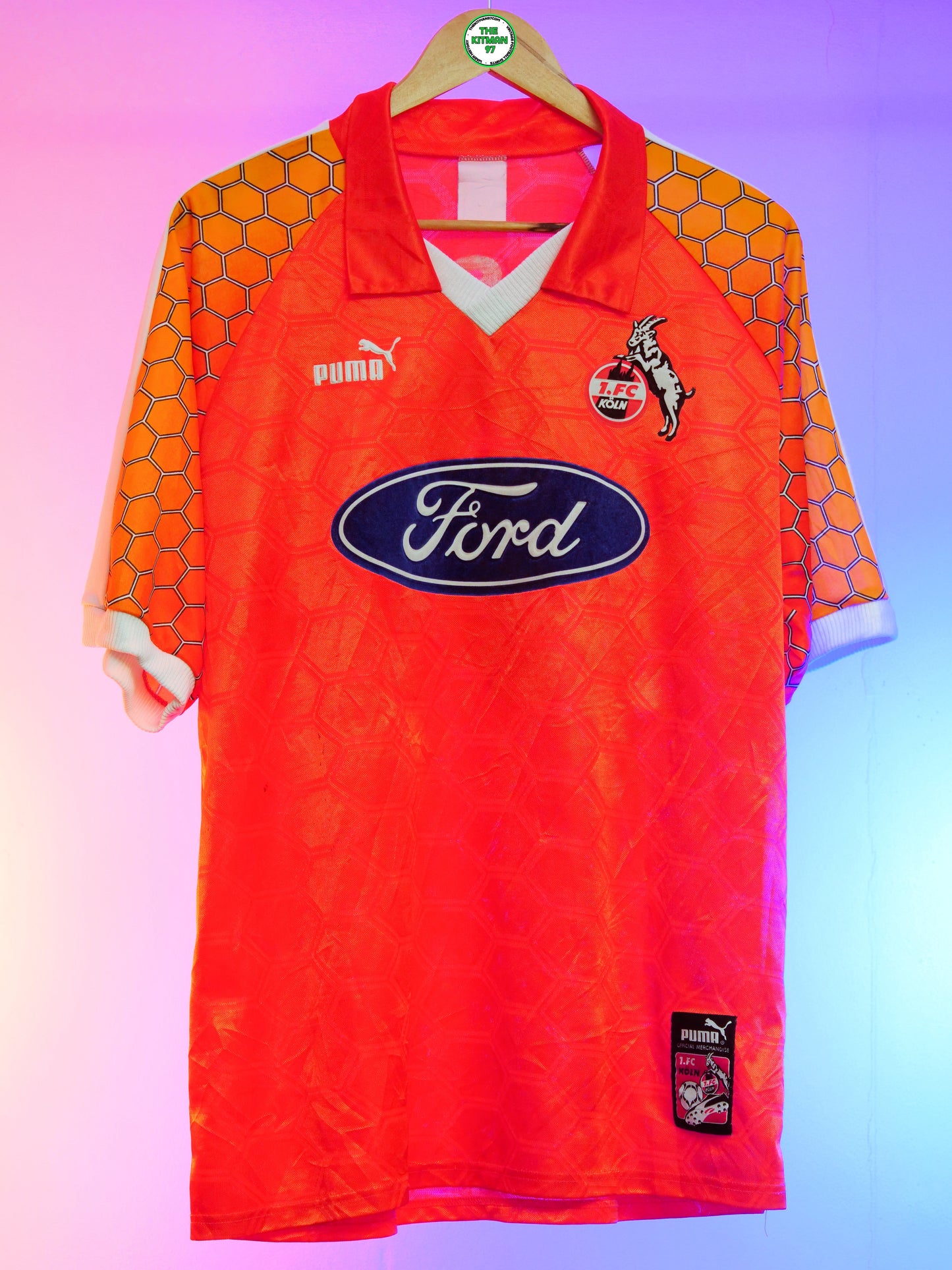 FC Köln 1997/1998 Home Shirt (#9 Polster) (XL)