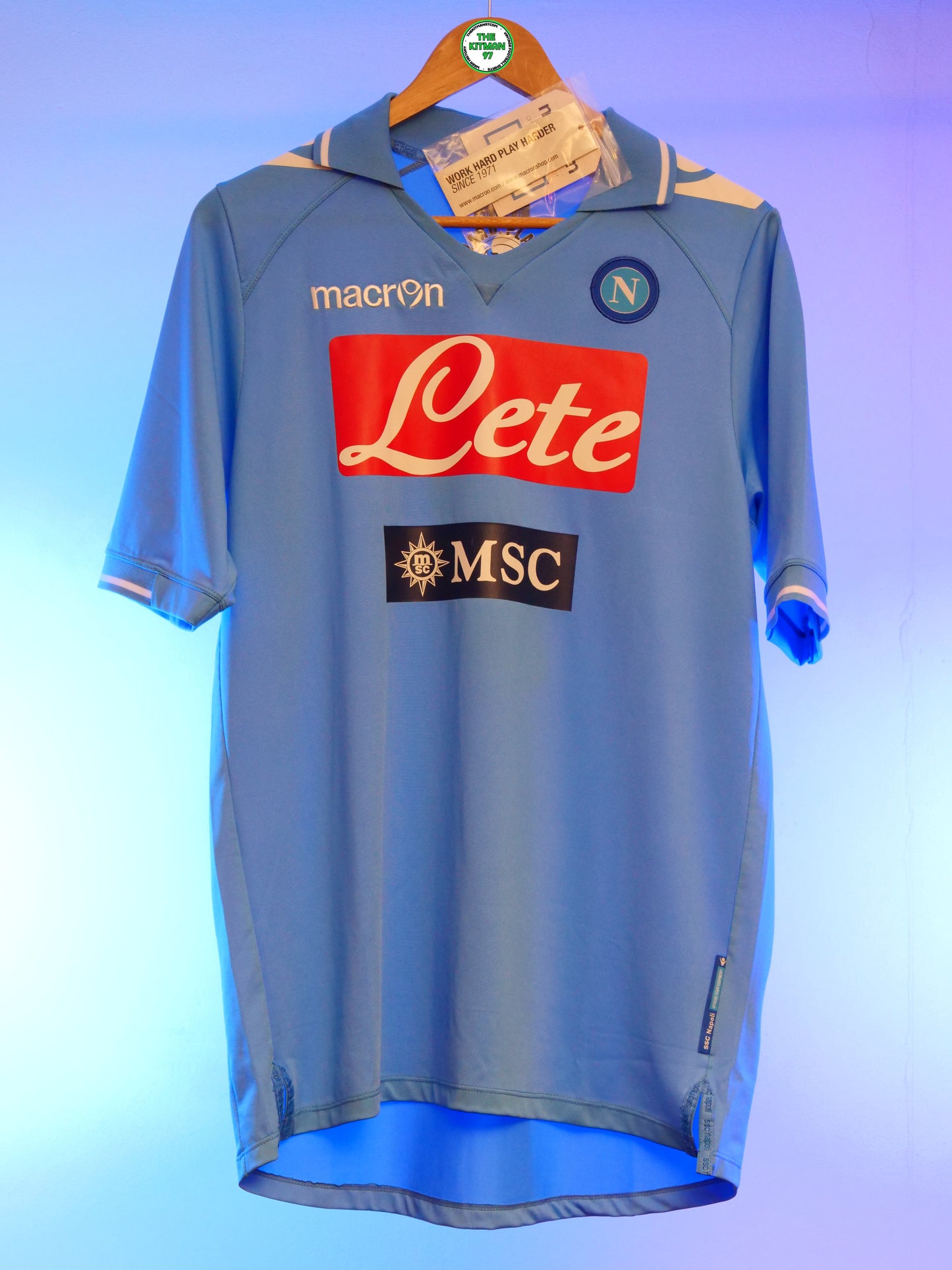 Napoli BNWT 2012/2013 Home Shirt (#7 Cavani) (XL)