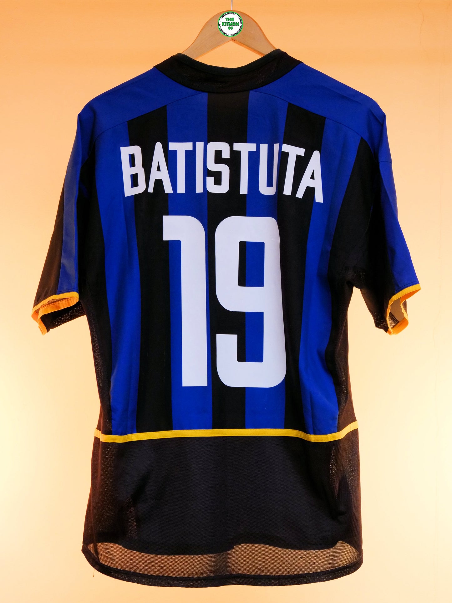 Inter Milan 2002/2003 Home Shirt (#9 Batistuta) (M/L)