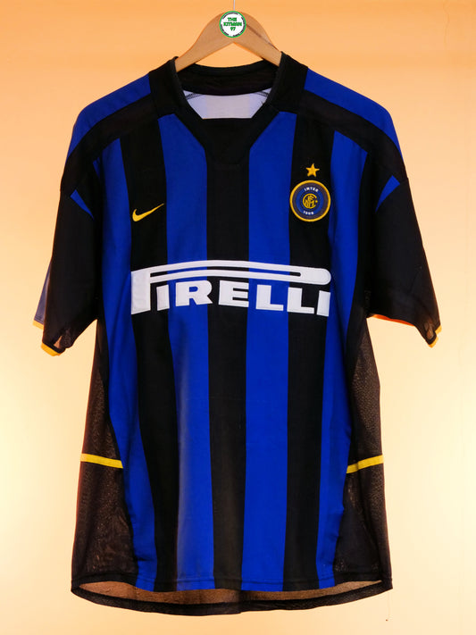 Inter Milan 2002/2003 Home Shirt (#9 Batistuta) (M/L)