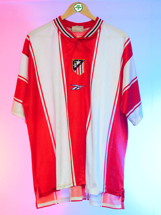 Atletico Madrid 1999/2000 Home Shirt (XXL)