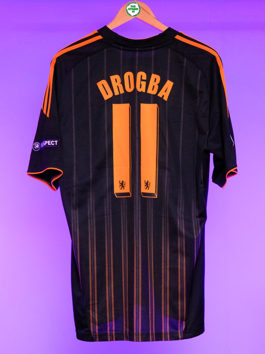 Chelsea 2010/2011 Away Shirt (#11 Drogba) (L)