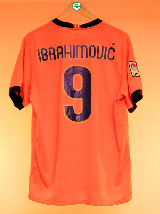 Barcelona 2009/2010 Away Shirt (#9 Ibrahimovic) (L)