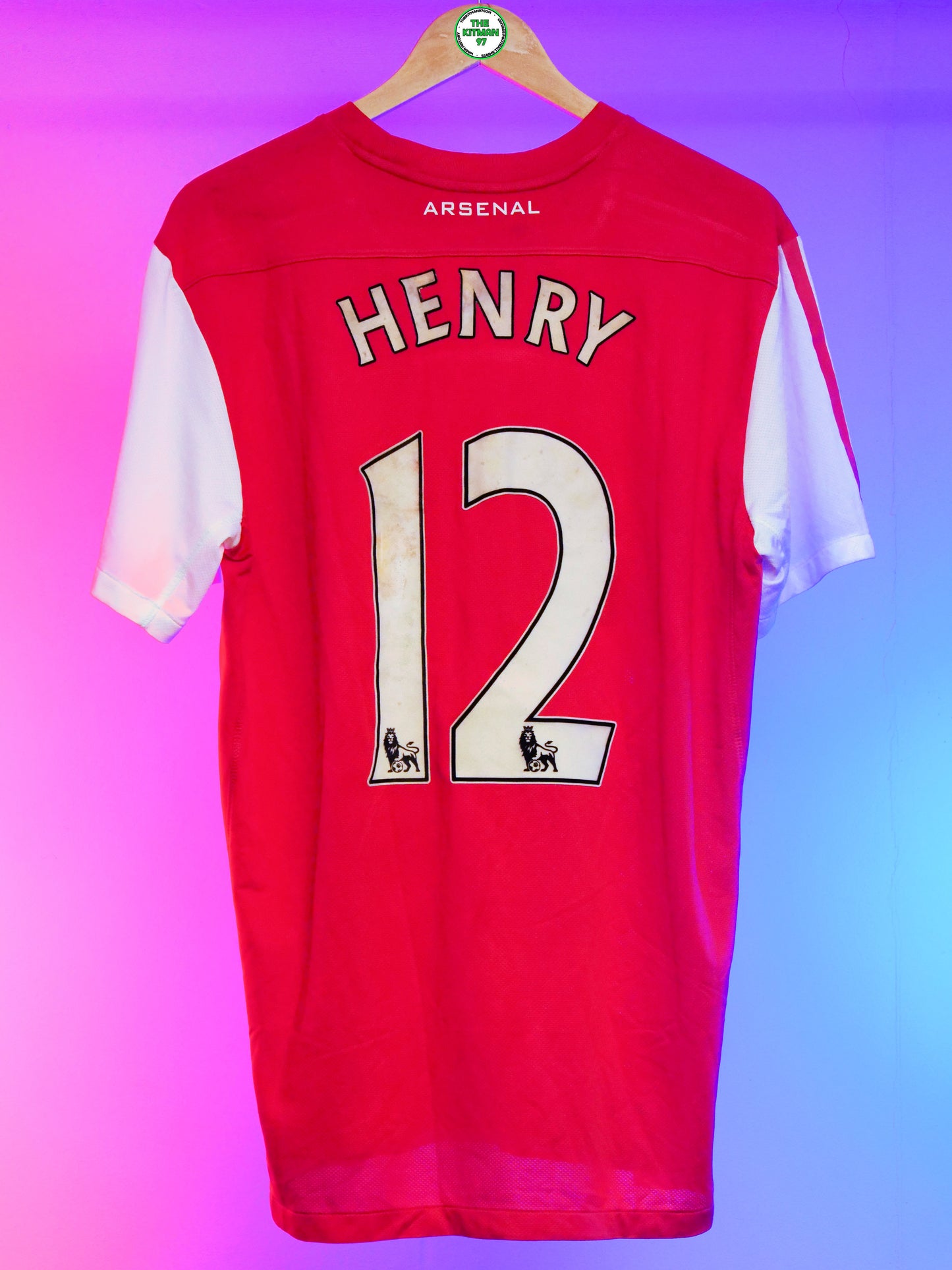 Arsenal 2010/2011 Home Shirt (#12 Henry) (L)