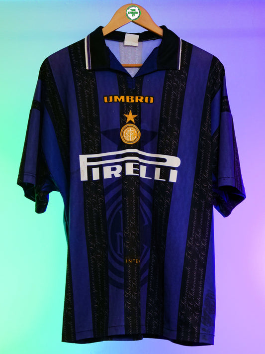 Inter Milan 1996/1997 Home Shirt (L) (South American Version)