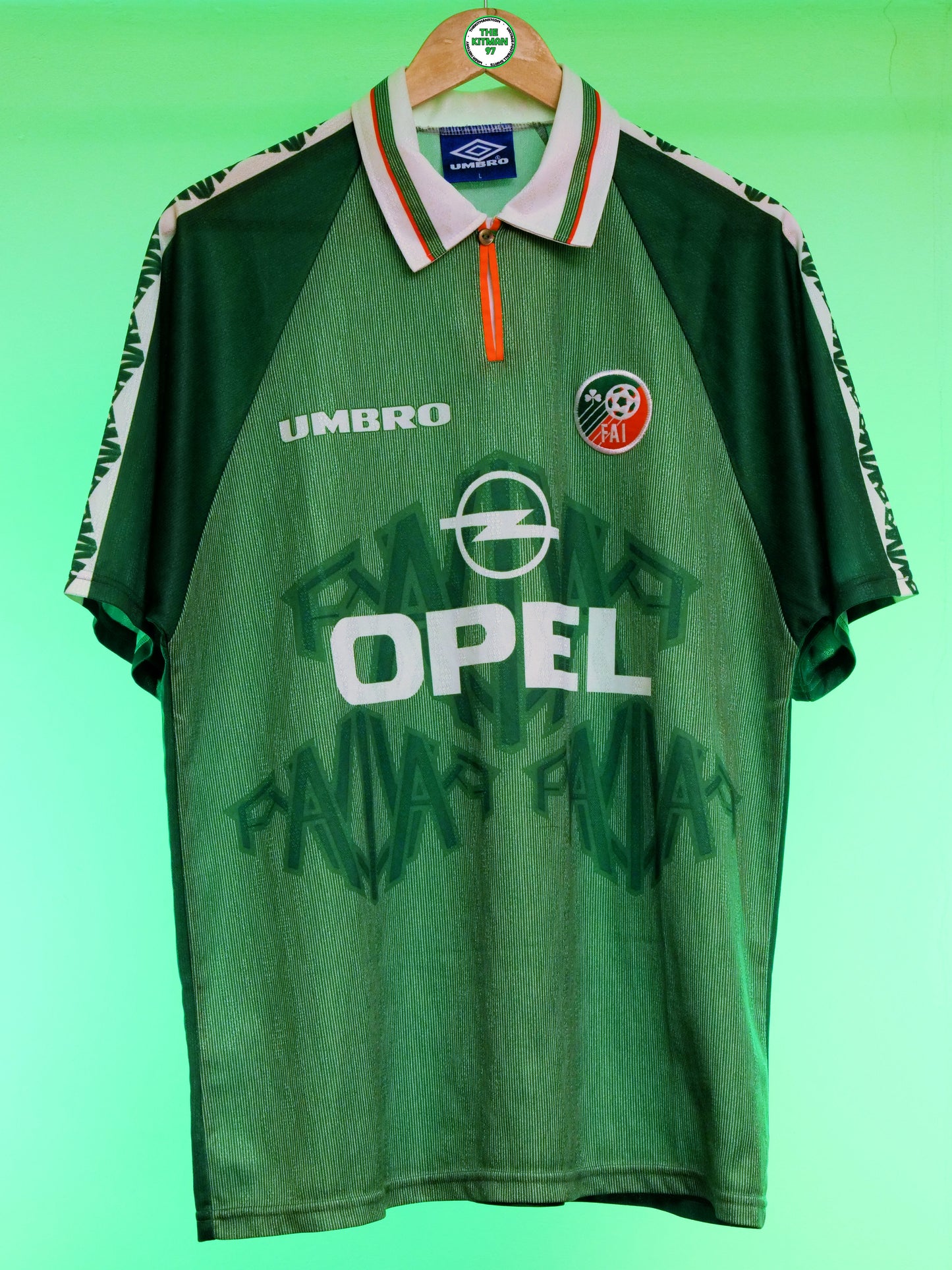 Irleland 1996/1998 Home Shirt (L)