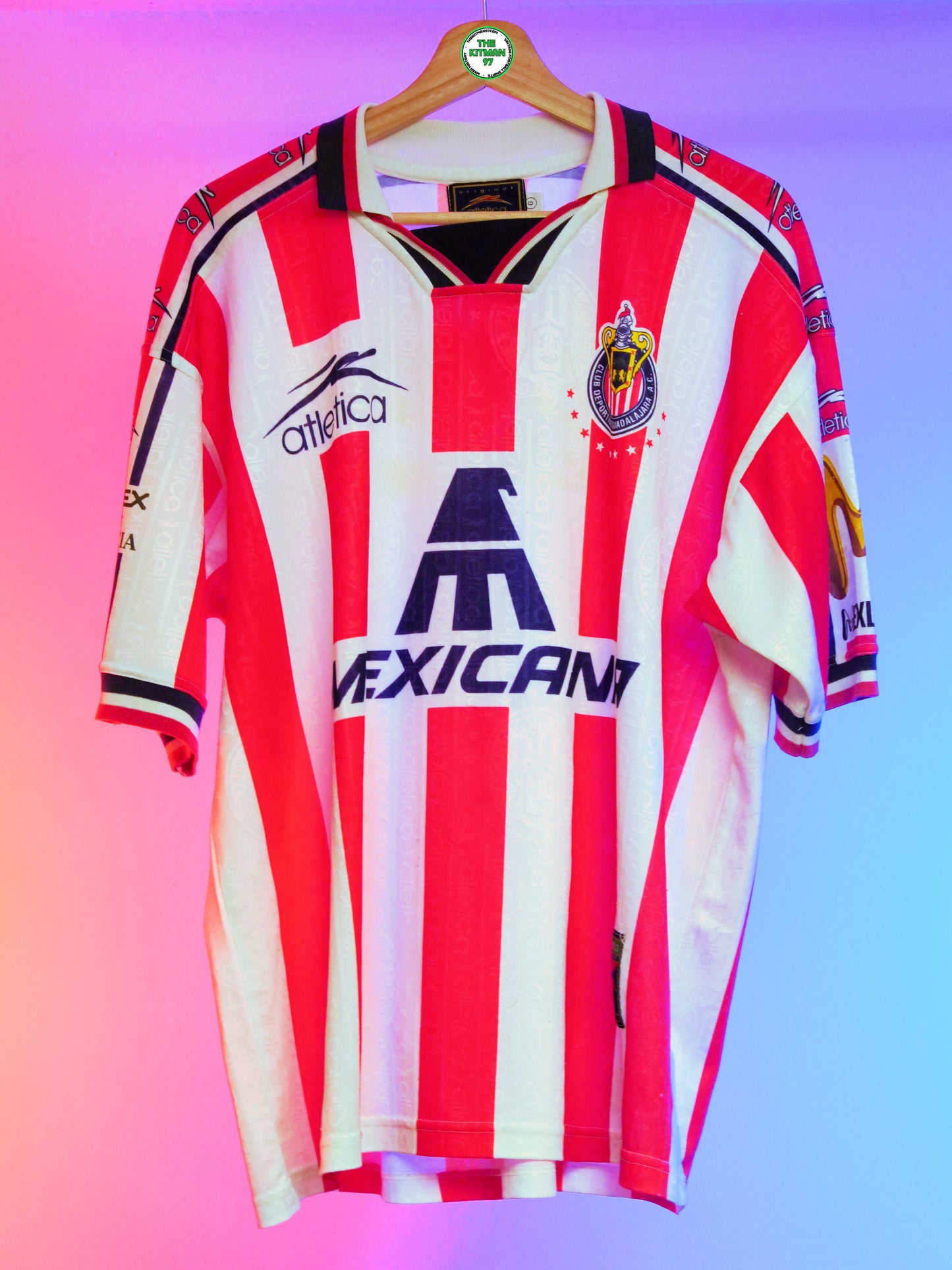 Chivas Guadalajara 1997/1998 Home shirt (L)