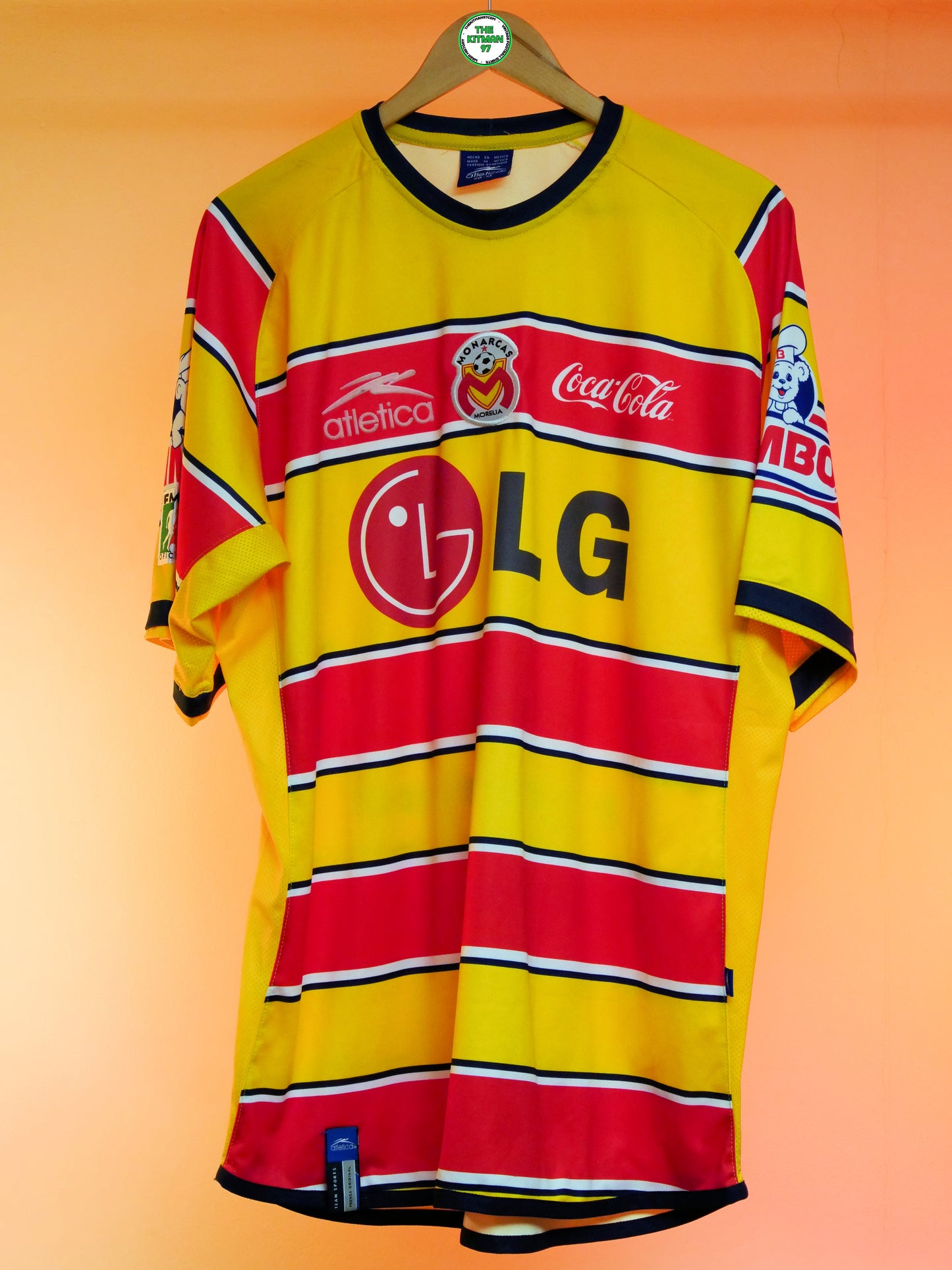 Monarcas Morelia 2002/2003 Home Shirt (XL)