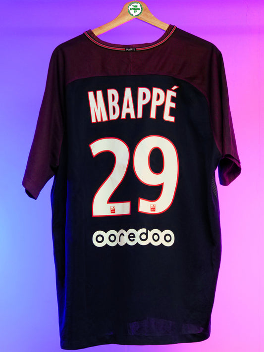 PSG 2017/2018 Home Shirt (#29 Mbappé) (XXL)