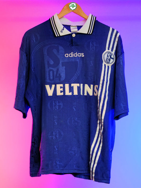 Schalke 04 1996/1997 Home Shirt (XL) (Bad Condition)
