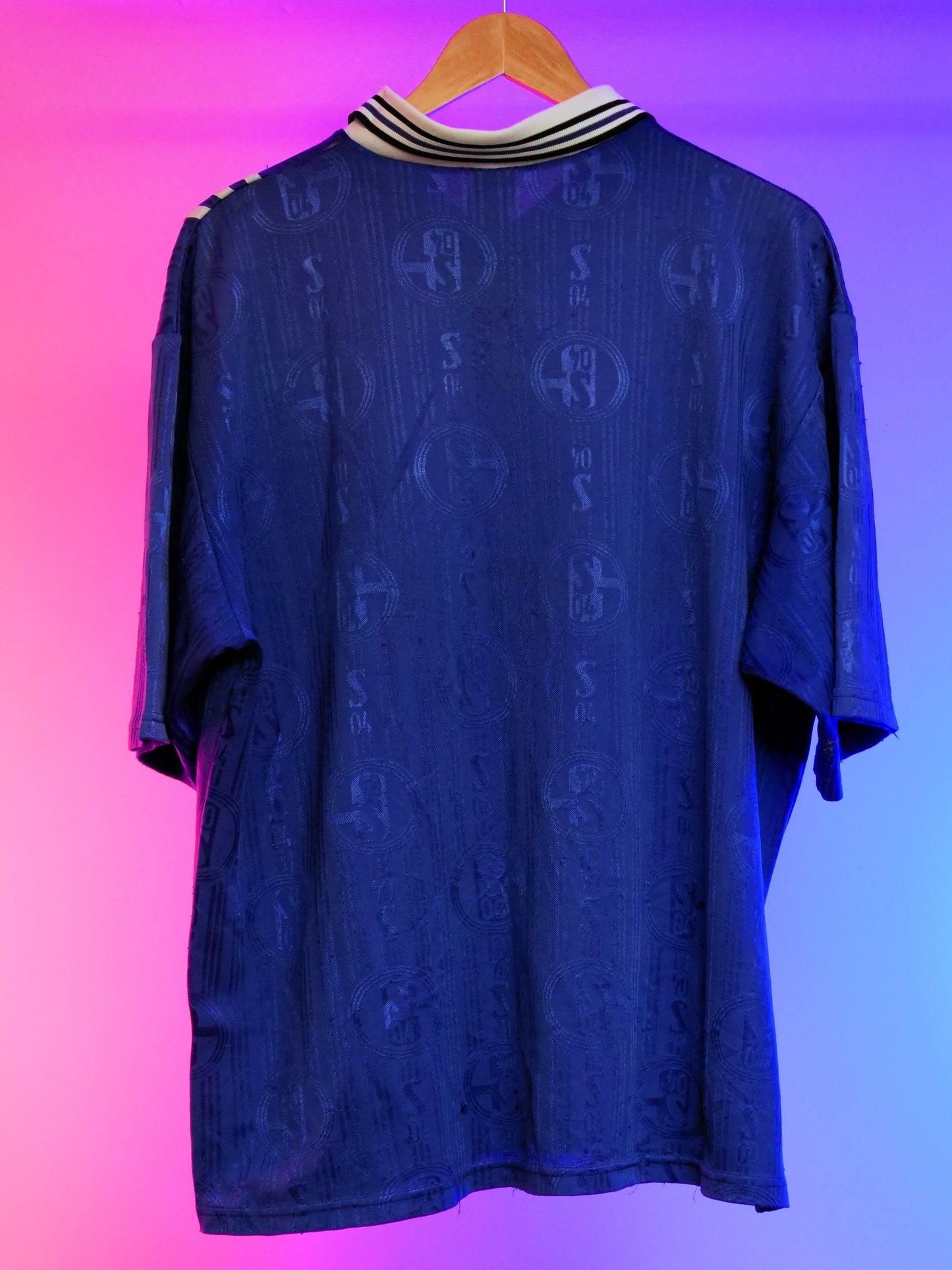 Schalke 04 1996/1997 Home Shirt (XL) (Bad Condition)