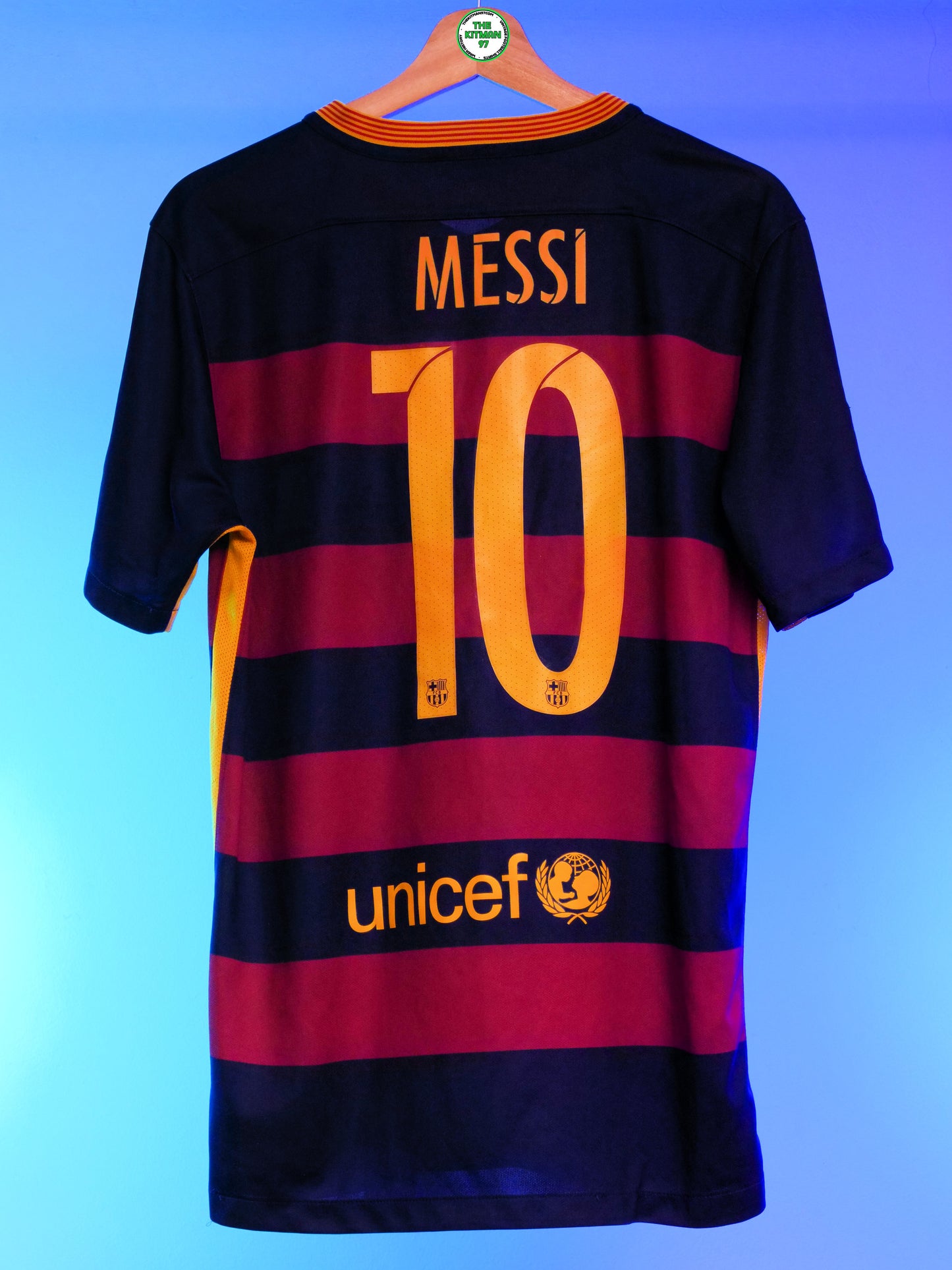 Barcelona 2015/2016 Home Shirt (#10 Messi) (M)