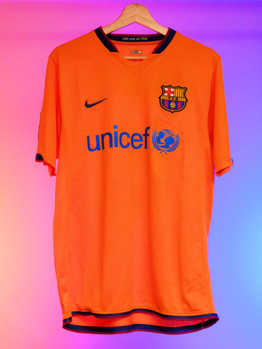 Barcelona 2006/2008 Away Shirt (#10 Ronaldinho) (M)