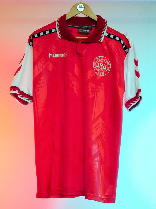 Denmark 1996/1998 Home Shirt (L)