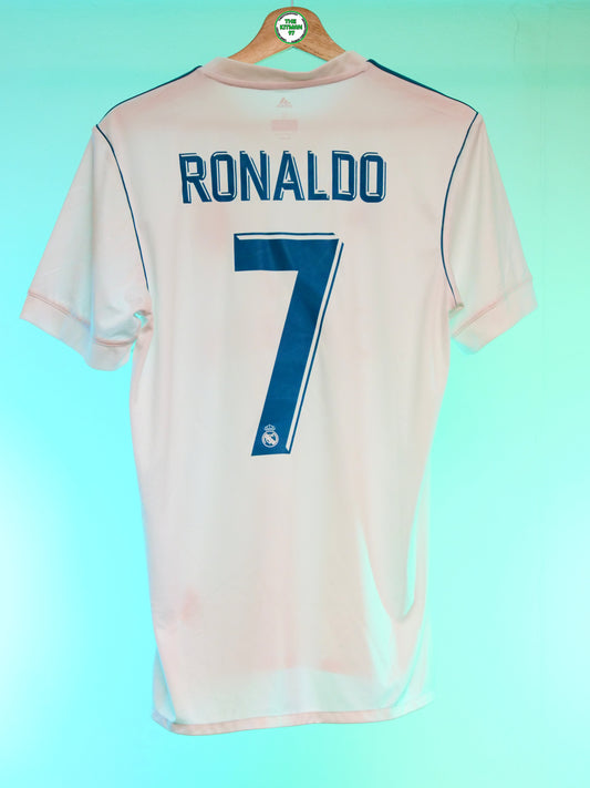 Real Madrid 2017/2018 Home Shirt (#7 Ronaldo) (S)