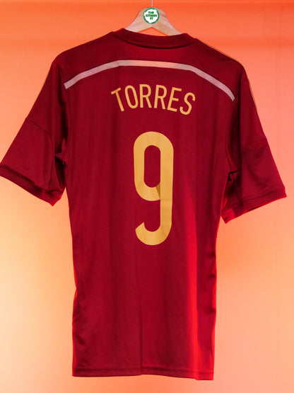 Spain 2014 Home Shirt (#9 Torres) (M)