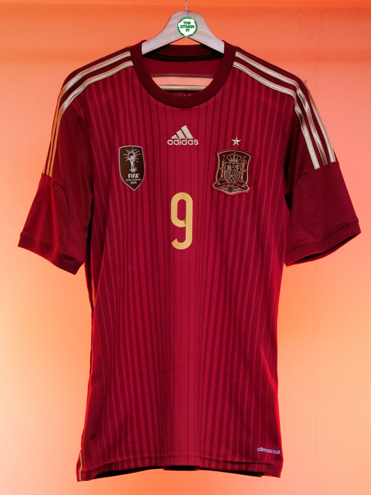 Spain 2014 Home Shirt (#9 Torres) (M)