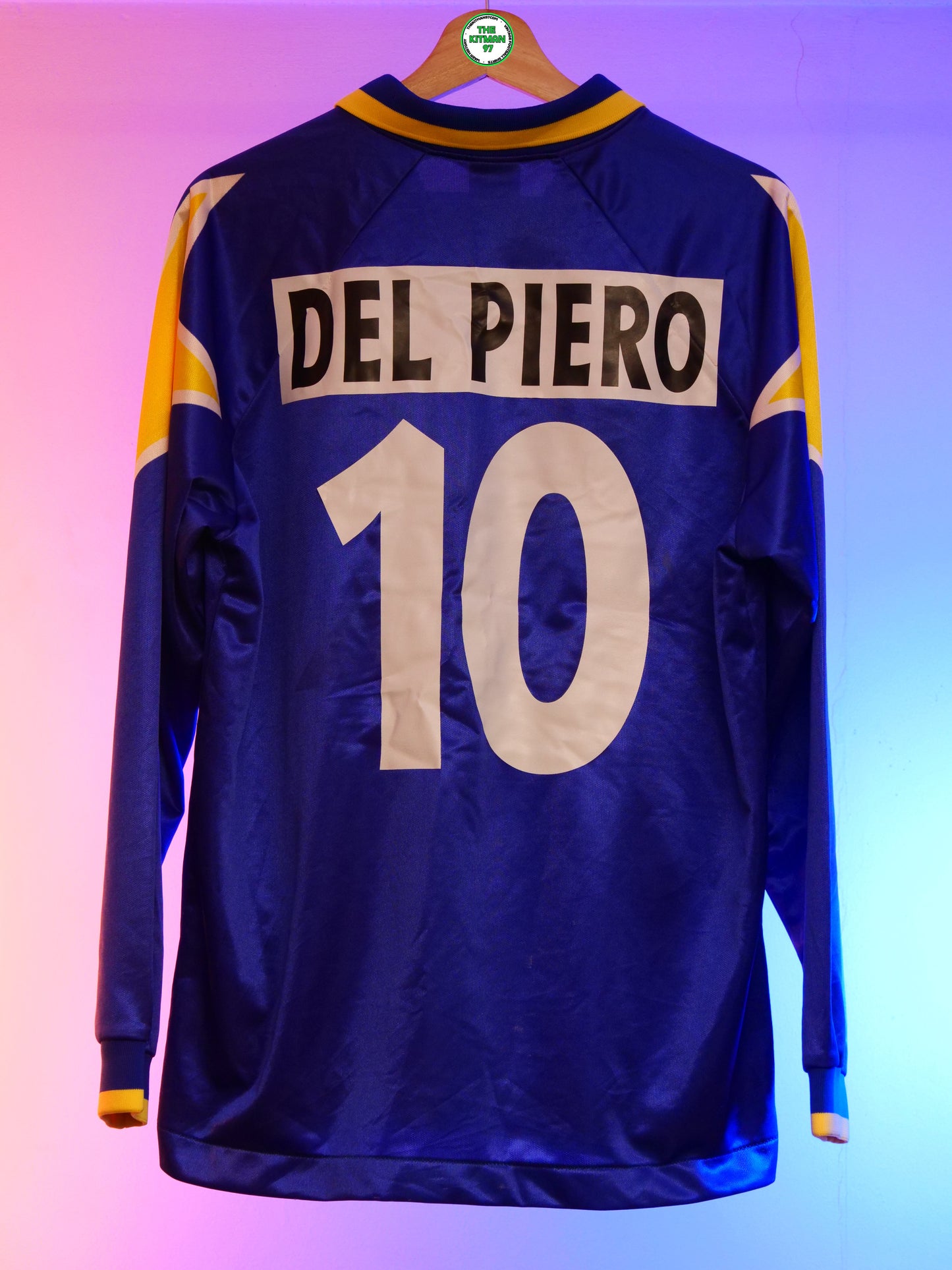 Juventus 1995/1996 Away Shirt Longsleeve (#10 Del Piero) (L)