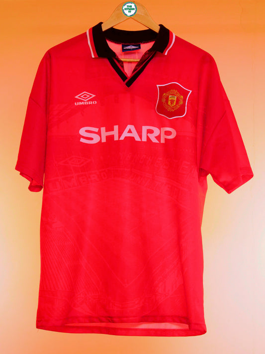 Manchester 1995/1996 Home Shirt (#7 Cantona) (L)