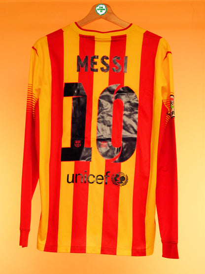 Barcelona 2014/2015 Away Shirt Longsleeve (#10 Messi) (M)