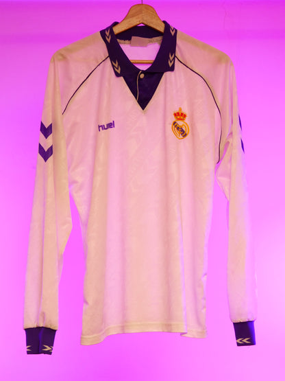 Real Madrid 1993/1994 Home Shirt Longsleeve (L)