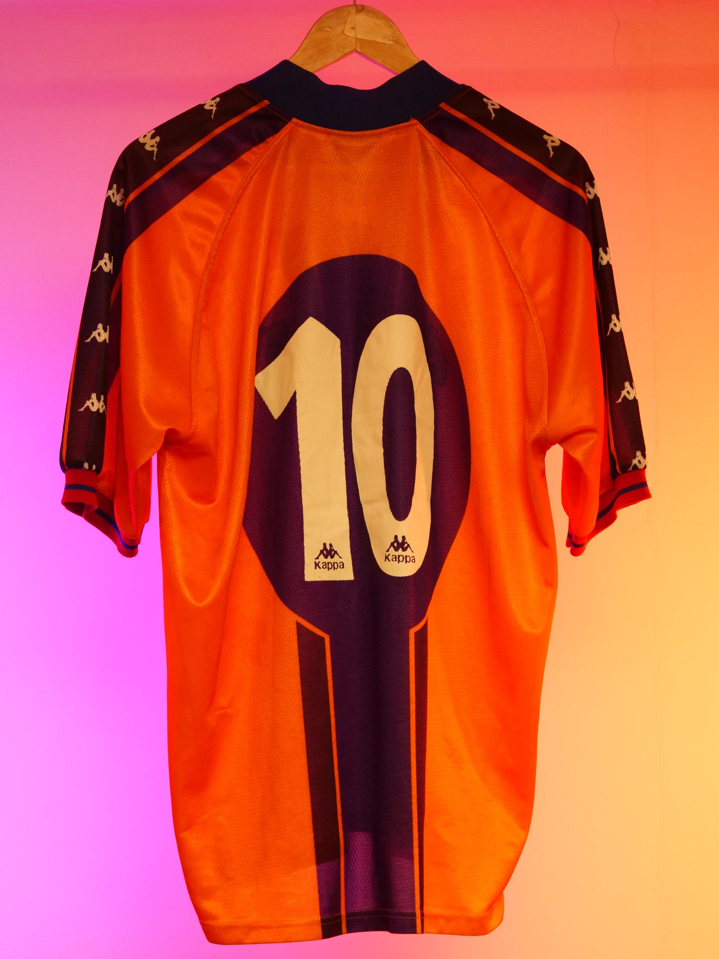 Barcelona 1997/1998 Away  Shirt (#10) (L)