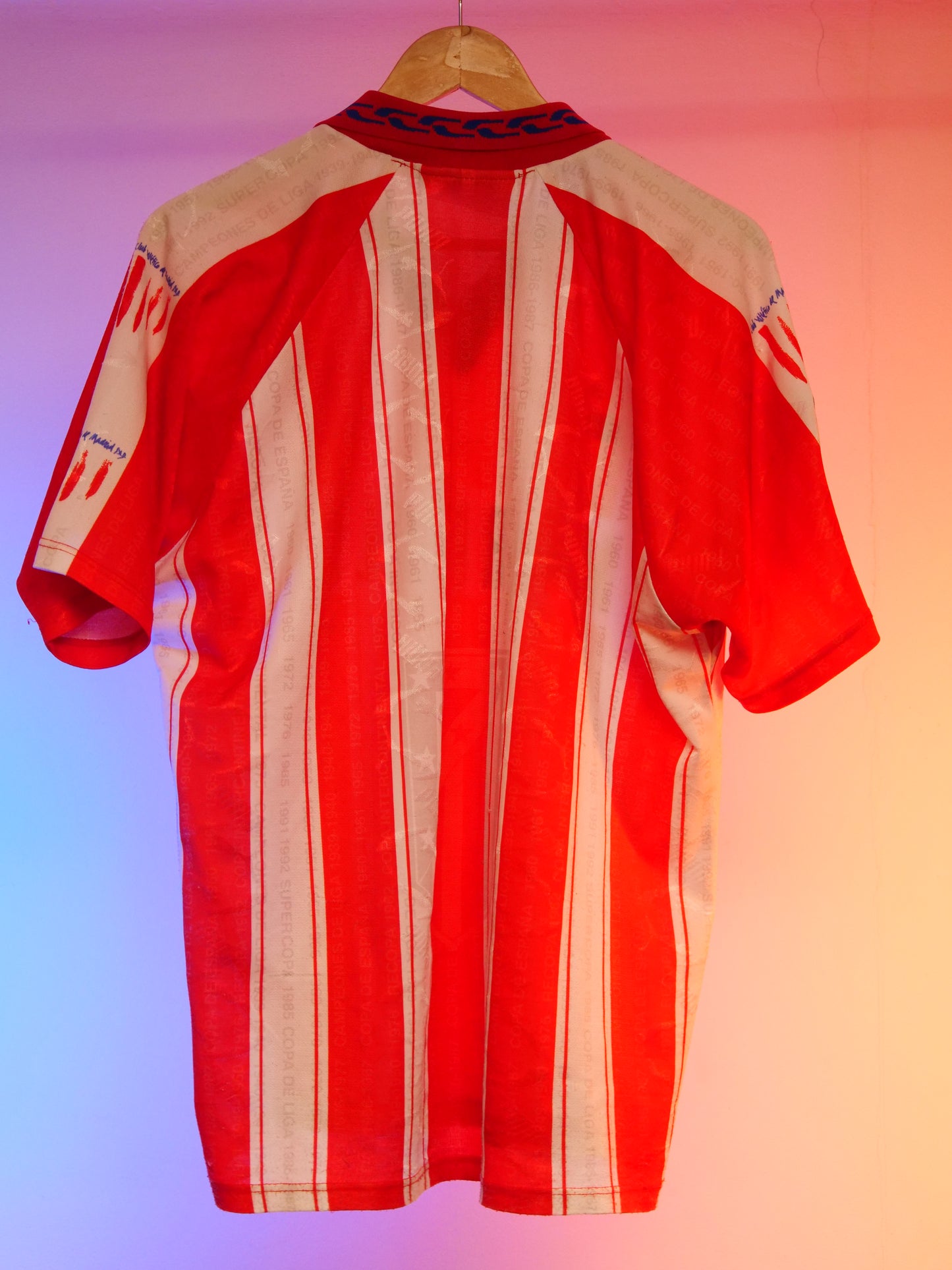 Atletico Madrid 1995/1996 Home Shirt (XL)