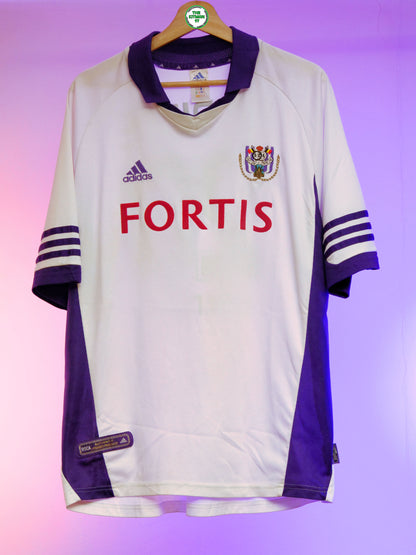 Anderlecht 2001/2002 Home Shirt (# 20 De Bilde) (XL)
