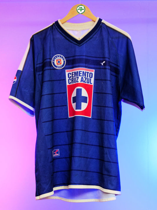 Cruz Azul Home Shirt (Fan Shirt) (L/XL)