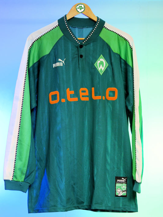 Werder Bremen 1997/1998 Home Shirt Longsleeve (L/XL)