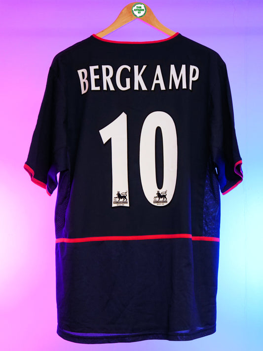 Arsenal 2002/2003 Away Shirt (#10 Bergkamp) (L/XL)