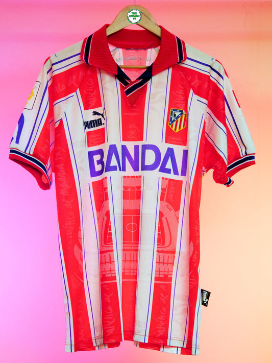 Atletico Madrid 1996/1997 Home Shirt (L)