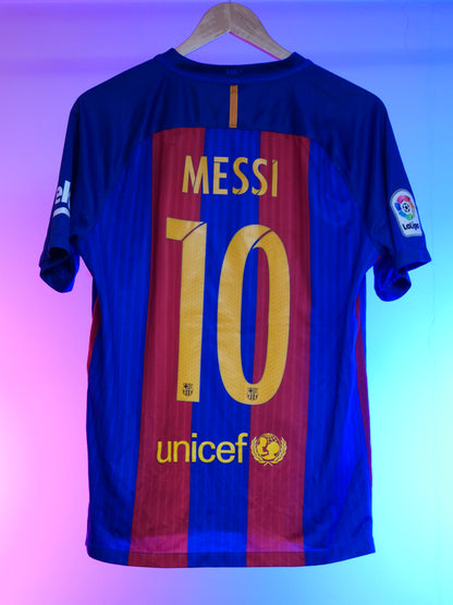 Barcelona 2015/2016 Home Shirt (#10 Messi) (M)
