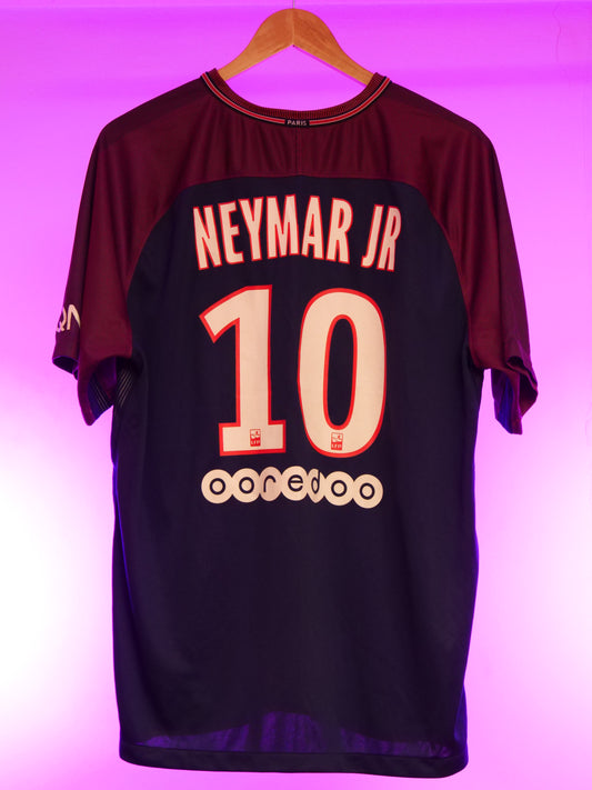PSG 2017/2018 Home Shirt (#10 Neymar) (L)