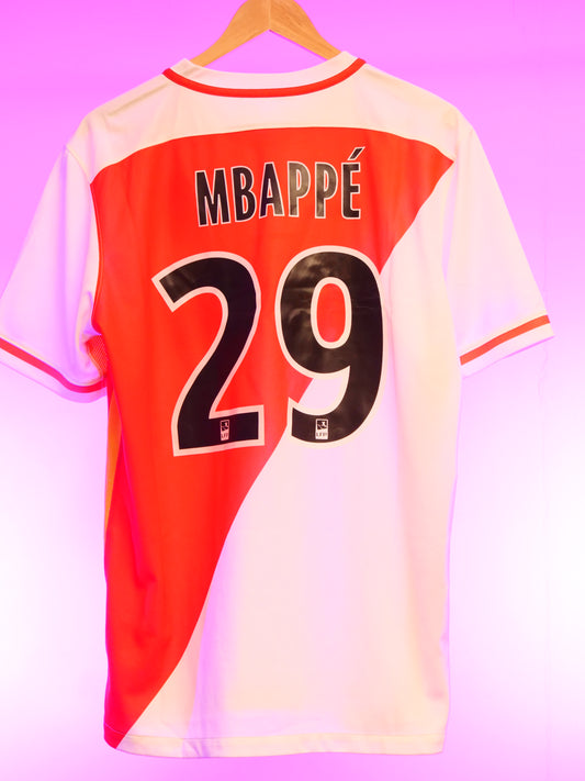 AS Monaco 2015/2016 Home Shirt (#29 Mbappé) (L)