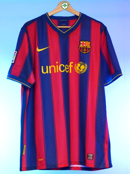 Barcelona 2009/2010 Home Shirt (XL)
